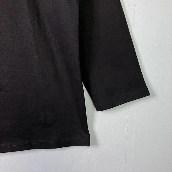 Marvel Fashions Believe Sparkle Santa Hat Christmas Graphic 3/4 Length Tee Sz XL - Picture 9 of 13